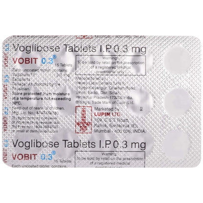 Vobit 0.3 - Strip of 15 Tablets