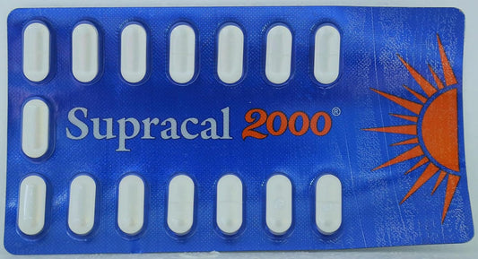 Supracal 2000 Tablet 15's