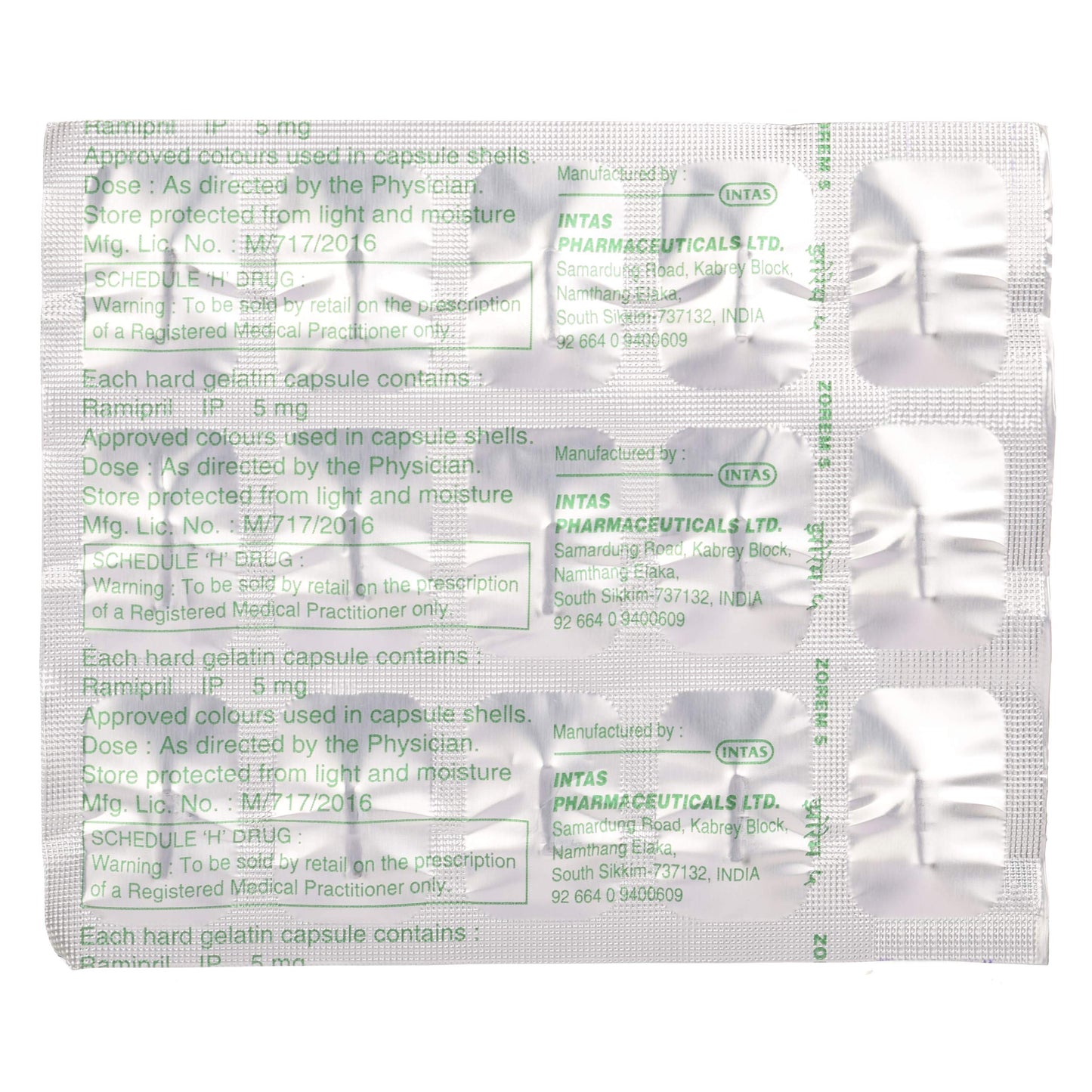 Zorem 5 - Strip of 15 Capsules