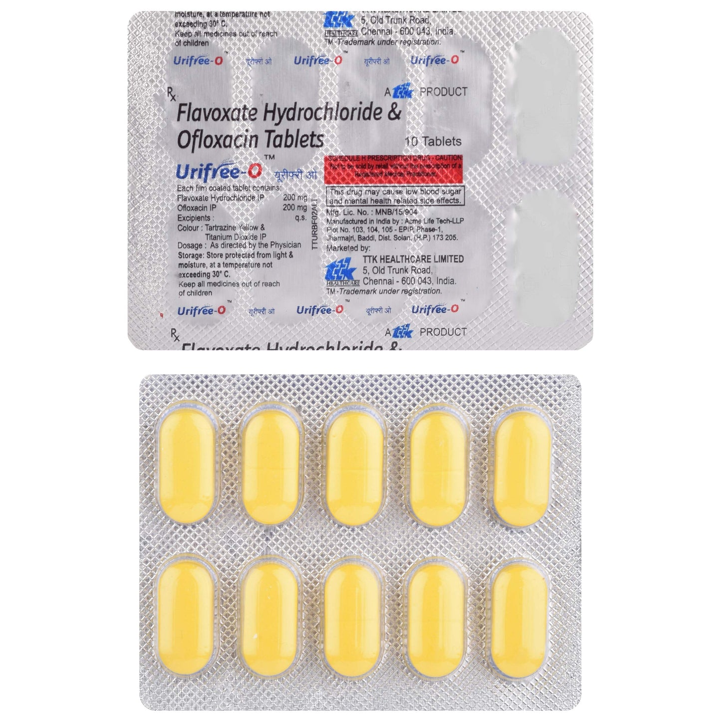 Urifree-O - Strip of 10 Tablets