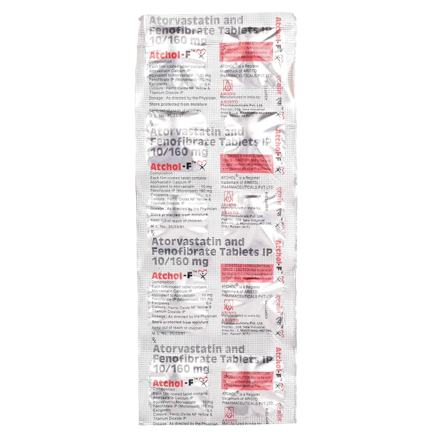 Atchol-F - Strip of 10 Tablets