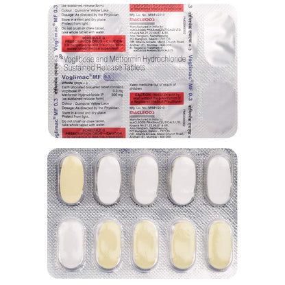 Voglimac MF 0.3 - Strip of 10 Tablets