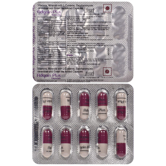 Adgain Plus - Pack of 30 Capsules