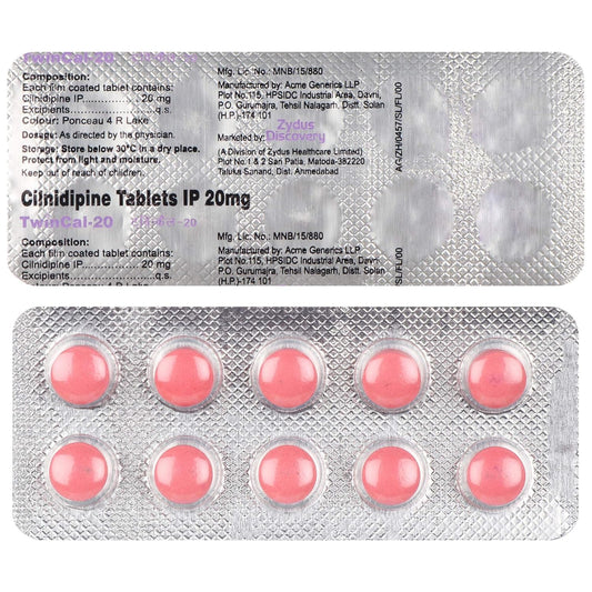 Twincal 20 - Strip of 10 Tablets