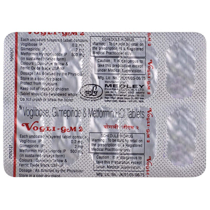 Vogli Gm - 2 - Strip of 10 Tablets