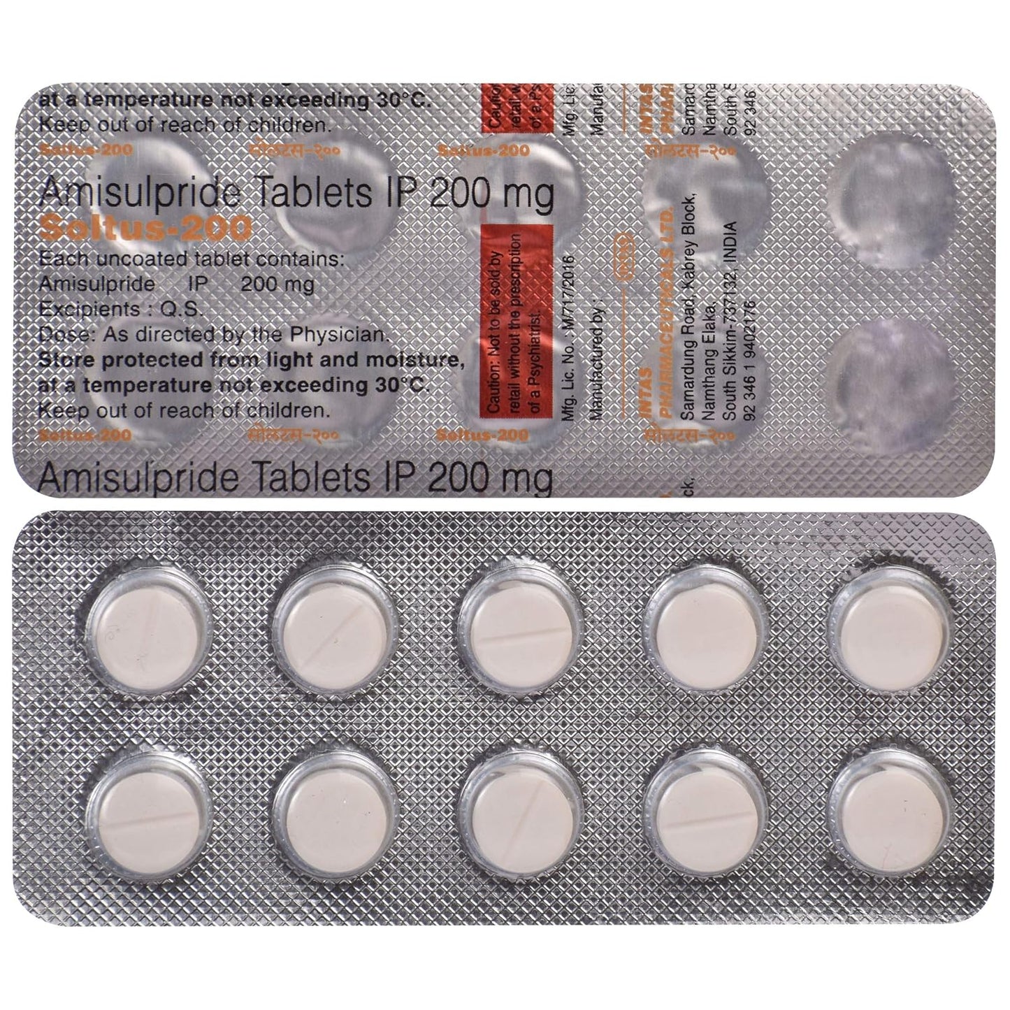 Soltus- 200 - Strip of 10 Tablets