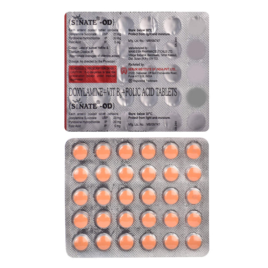 Sinate OD - Strip of 30 Tablets