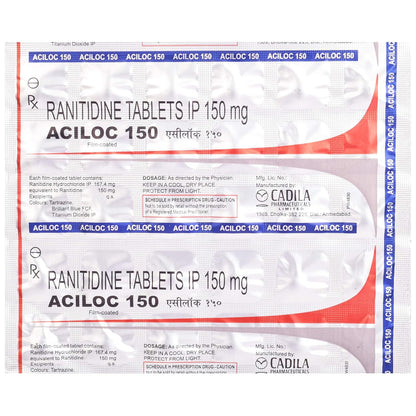 Aciloc 150 - Strip of 30 Tablets