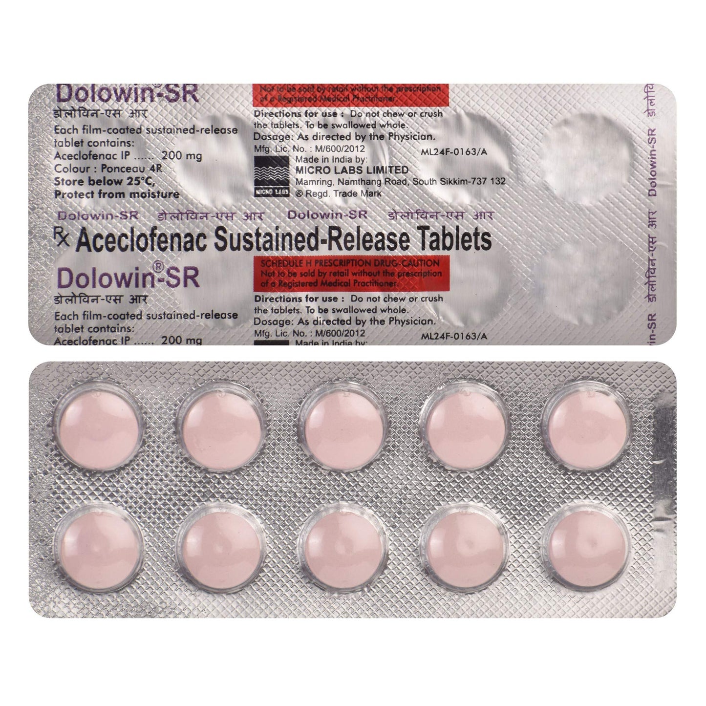 Dolowin SR - Strip of 10 Tablets