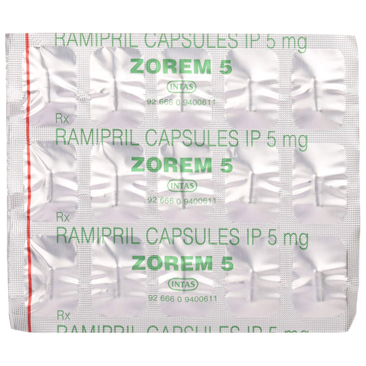 Zorem 5 - Strip of 15 Capsules