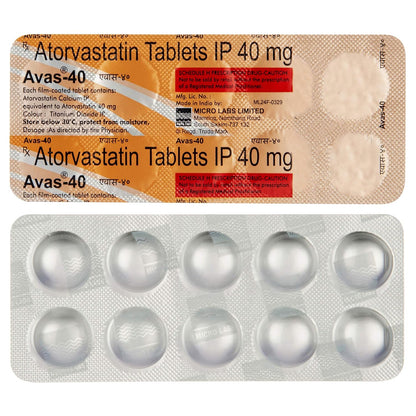 Avas 40 - Strip of 10 Tablets