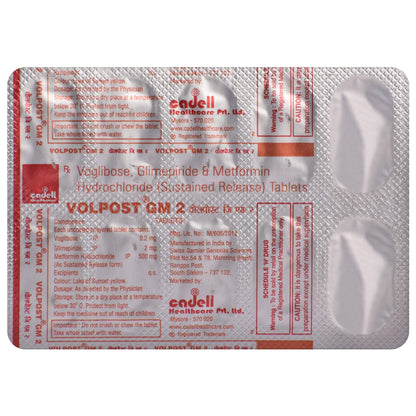 Volpost GM 2 - Strip of 10 Tablets