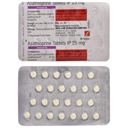 Azoran 25 - Strip of 25 Tablets