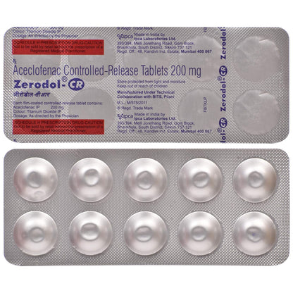 Zerodol CR - Strip of 10 Tablets