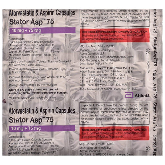 Stator ASP 75 - Strip of 15 Capsules