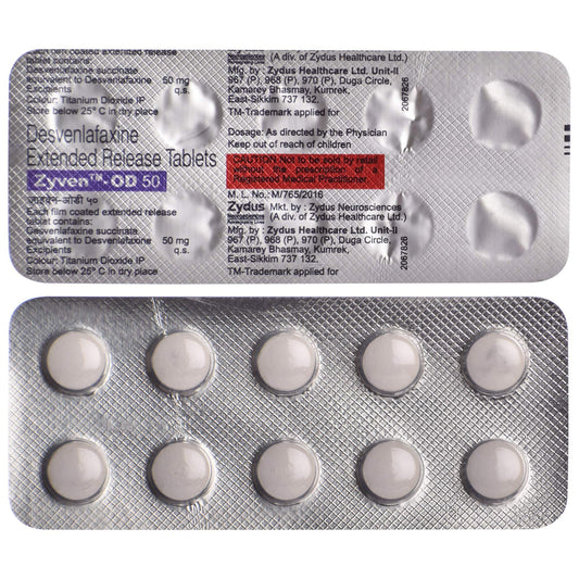 Zyven-OD 50 - Strip of 10 Tablets