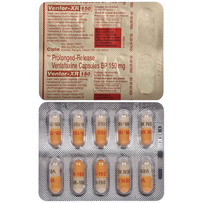 Venlor-XR 150 - Strip of 10 Capsules