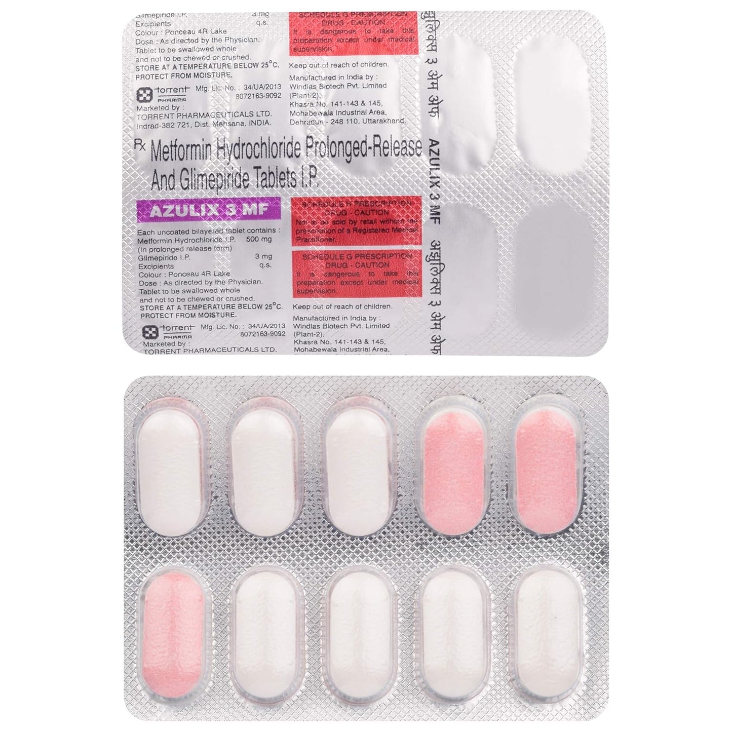 Azulix 3 MF - Strip of 10 Tablets