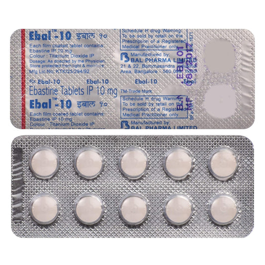 Ebal 10 - Strip of 10 Tablets