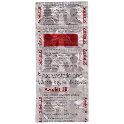 Aztolet 10 -Strip of 10 Tablets