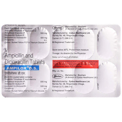 Ampilox DS - Strip of 10 Tablets