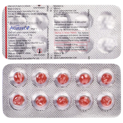 Acutret 5 - Strip of 10 Capsules