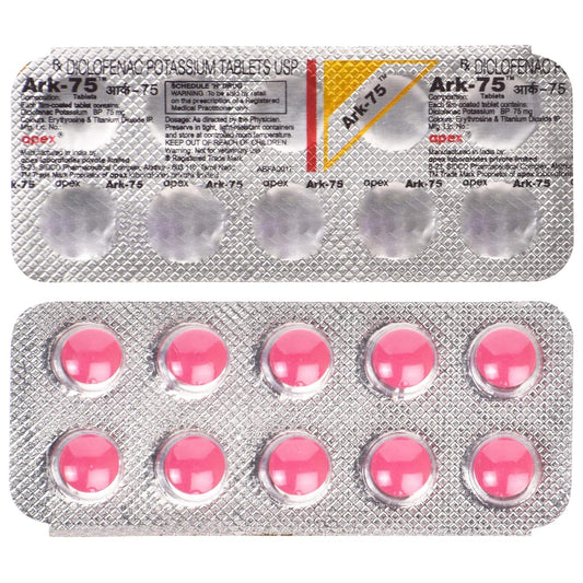 Ark 75 - Strip of 10 Tablets