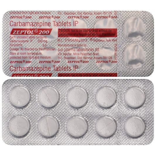 Zeptol 200 - Strip of 10 Tablets