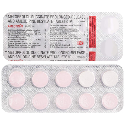 Amlopin M - Strip of 10 Tablets