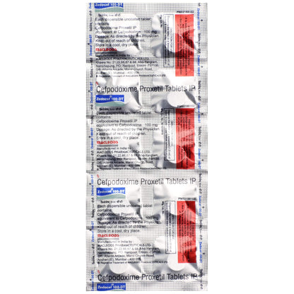 Zedocef 100-DT - Strip of 10 Tablets