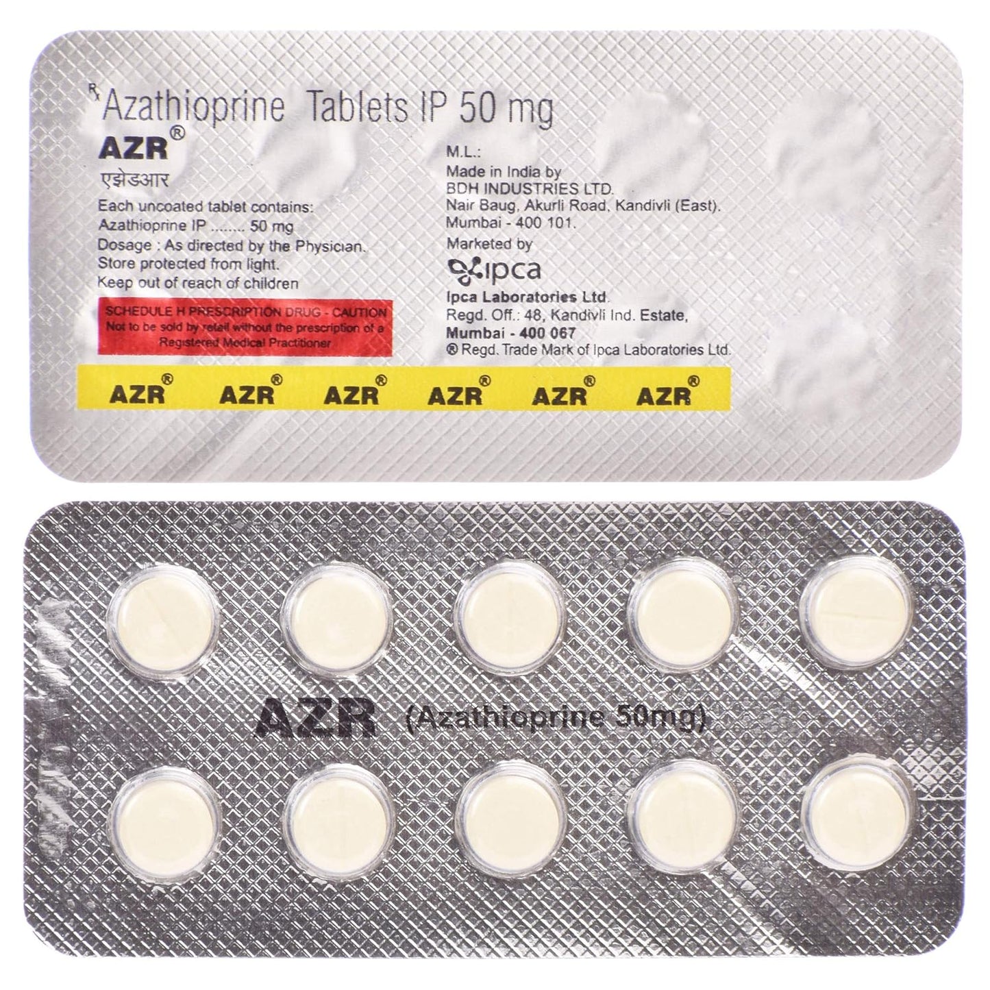 AZR - Strip of 10 Tablets