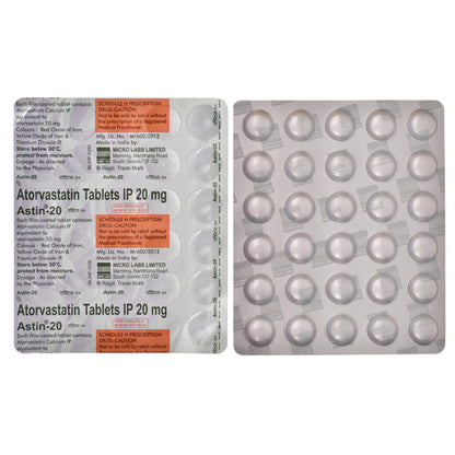 Astin-20 - Strip of 30 Tablets