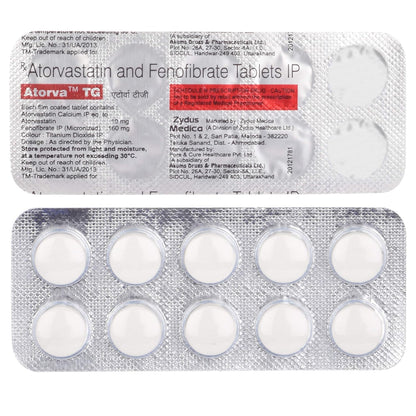 Atorva TG - Strip of 10 Tablets