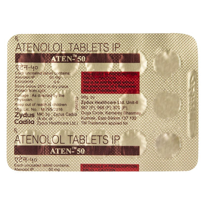 Aten 50 - Strip of 14 Tablets