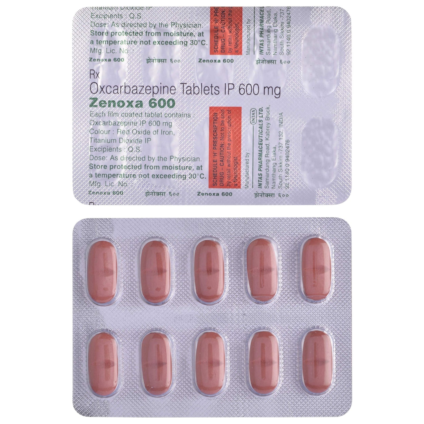 Zenoxa 600 - Strip of 10 Tablets