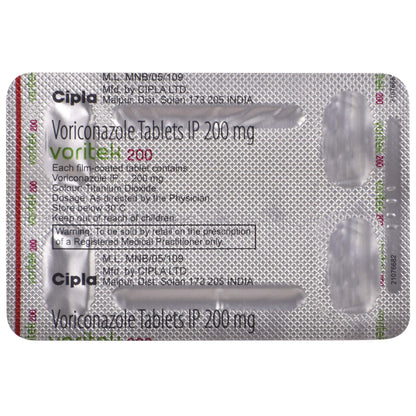 Voritek 200 - Strip of 4 Tablets