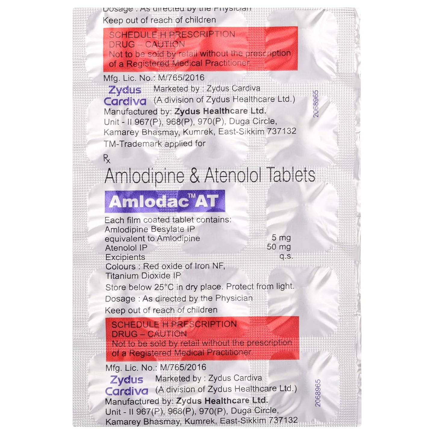 Amlodac AT - Strip of 15 Tablets