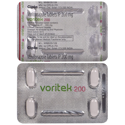 Voritek 200 - Strip of 4 Tablets